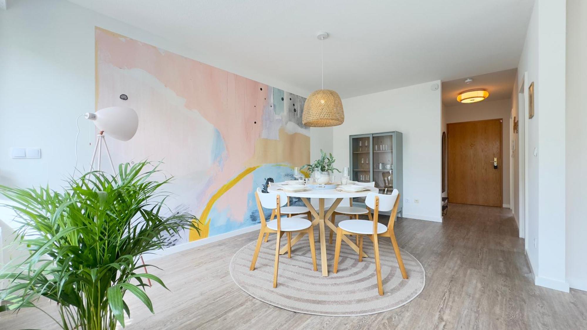 Fewo Am Park - 4P, Boxspringbett, Balkon, Smarttv, Gesundbrunnen, Familienfreundlich Halle  Zewnętrze zdjęcie