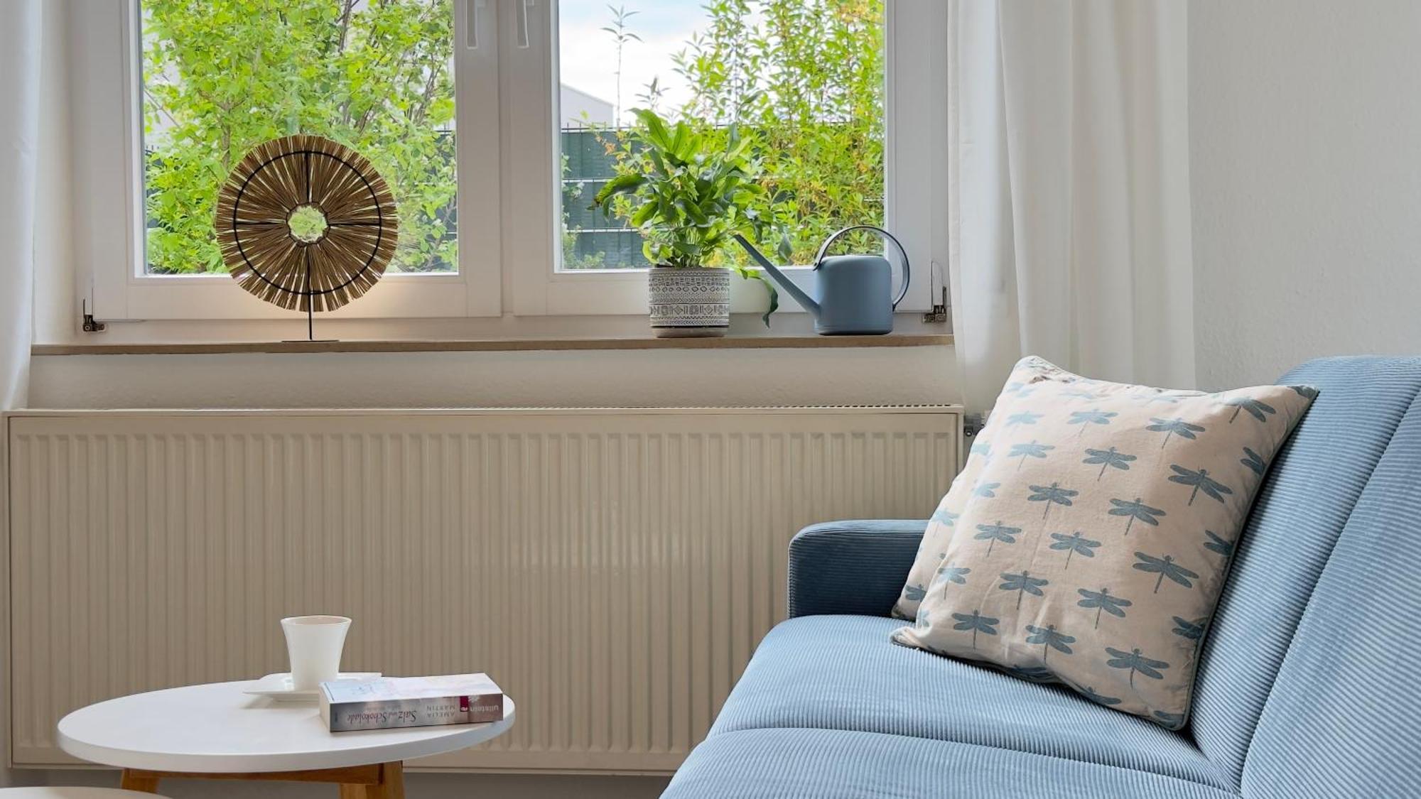 Fewo Am Park - 4P, Boxspringbett, Balkon, Smarttv, Gesundbrunnen, Familienfreundlich Halle  Zewnętrze zdjęcie