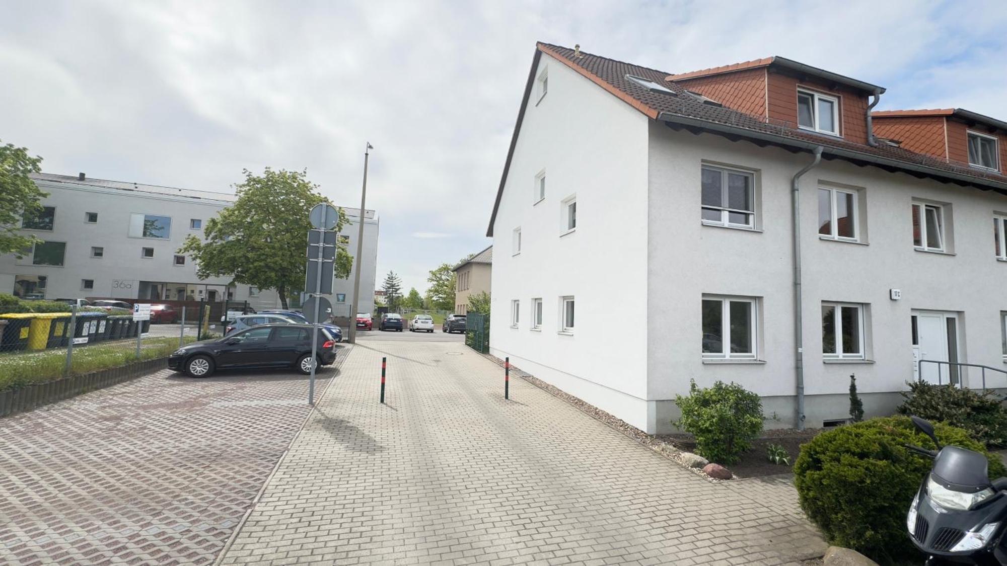 Fewo Am Park - 4P, Boxspringbett, Balkon, Smarttv, Gesundbrunnen, Familienfreundlich Halle  Zewnętrze zdjęcie