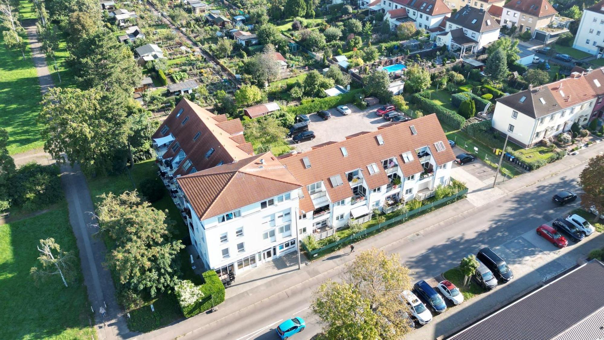 Fewo Am Park - 4P, Boxspringbett, Balkon, Smarttv, Gesundbrunnen, Familienfreundlich Halle  Zewnętrze zdjęcie